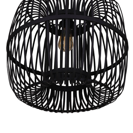 Lampa wisząca Boho bambusowa 38x38x132cm (55707-074) - DIJK
