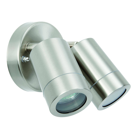 Kinkiet Palin 2lt spot wall IP44 7W (75449) - Saxby