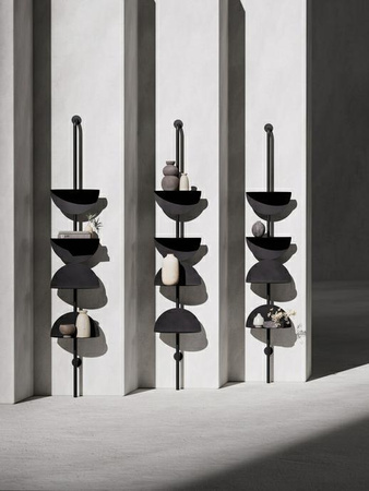 UMBRA regulowane półki ścienne SOLIS      czarne (1021262-040) - Umbra