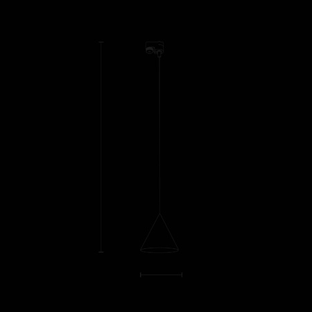 TRACER CONO BLACK (10650) - TK Lighting