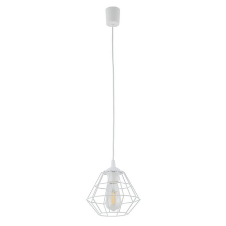 DIAMOND NEW WHITE LAMPA WISZĄCA 1 PŁ M (6211) - TK Lighting