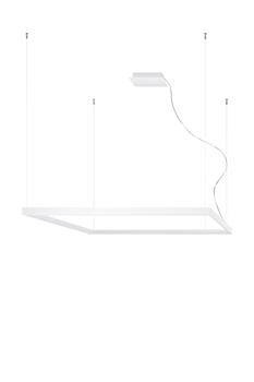 Żyrandol NELYA L biały LED 4000K (TH.156) - Thoro Lighting