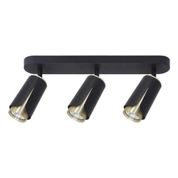 FLOWER BLACK GOLD SPOT 3xGU10 (ML0266) - Milagro