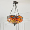 Lampa Wisząca Dragonfly flame (64076) Tiffany