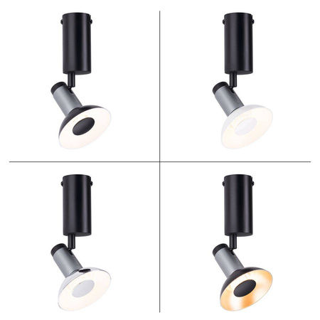 Reflektor RUNA GU10 max.1x20W  czarny/antracyt 230V metal (PL79520) - PAULMANN