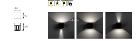 Kinkiet WILSON 9W biały (05-9683-14-CLV1)