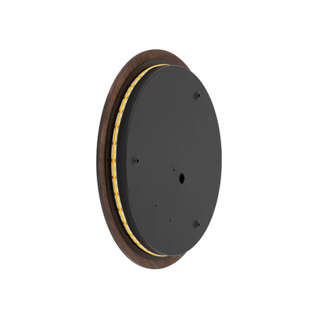 Drewniany kinkiet Ring Timber L (11291) - Nowodvorski