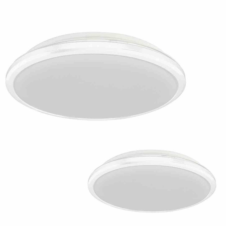 Plafon TERMA WHITE 18W LED IP44 ?280 mm (ML6401) - Milagro