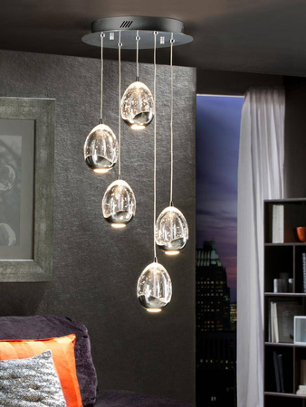 Rocio lampa wisząca 5L (783517D) - Schuller