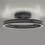 PURE LOOP LAMPA SUFITOWA CZARNA (6552-18) - Paul Neuhaus