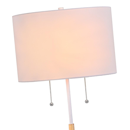 Lampa stojąca Fogo 2xE27 biała  (LP-0304/2F WH) - Light Prestige