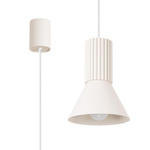 Lampa wisząca ESTRIA 1 beżowa (SL.1870) - Sollux Lighting