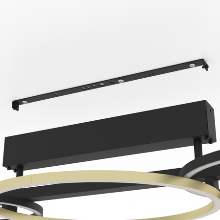 Lampa Sufitowa LANACERA czarna (390086) - EGLO