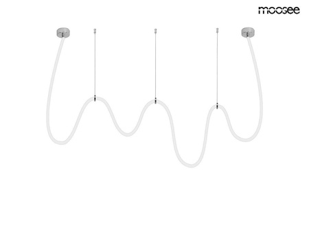 MOOSEE lampa wisząca LASSO 500 Smart      srebrna (MSE15011004431) - Moosee