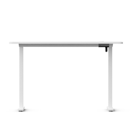 Biurko gamingowe regulowane elektrycznie Control+ 120 Biały (LV0859) - LVN SYSTEM