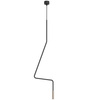 Lampa wisząca no. Vi 1 - Czarna (1144 mm)   (5139) - Shilo