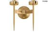 MOOSEE lampa ścienna TORCH TWIN złota (MSE010400199) - Moosee