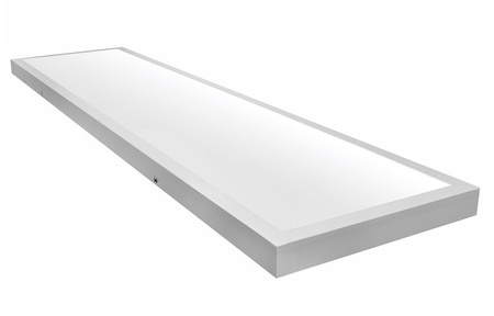 Plafon Natynkowy Biały 120cm X 30cm 60W barwa ciepła - Syntron