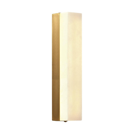 Lampa ścienna BLOCK biały marmur i mosiądz 40 cm (ST-3390) - Step into Design