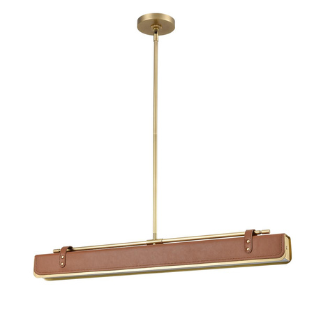 Ekskluzywna lampa ledowa Valise skóra koniakowa (QN-VALISE-LP80-VBS-CL) - Quintiesse