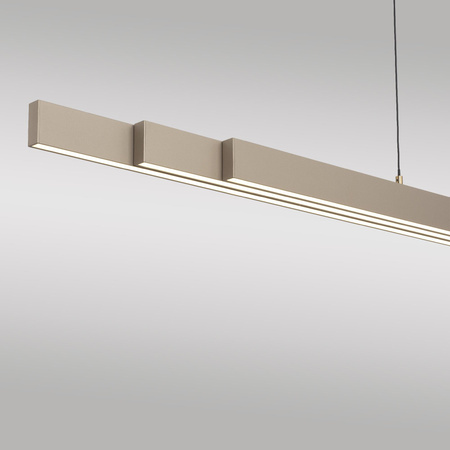 Rozsuwana i regulowana lampa wisząca ADRIANA COMFORT LIFT MOSIĄDZ (2598-97) - Paul Neuhaus