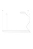 Lampa wisząca TUULA L biały LED 3000K (TH.165) - Thoro Lighting