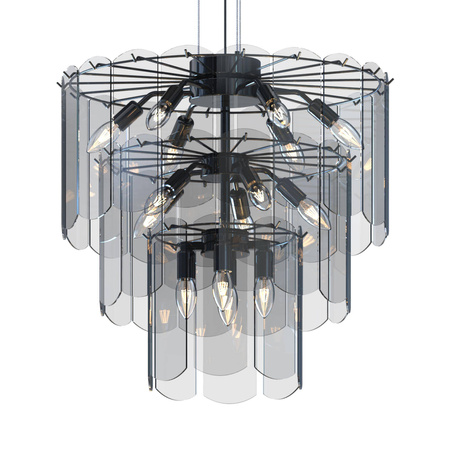 Lampa wisząca NIRA czarna (MD3523-14L-EBCN) - Zuma Line