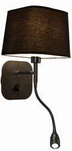 Kinkiet Marbella czarny (LP-332/1W BK) - Light Prestige