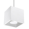 Lampa wisząca QUAD 1 biały (SL.0062) - Sollux
