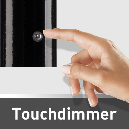 Przenośna, ładowalna lampa AGNES czarna (19190-18) - Paul Neuhaus