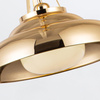 Lampa wisząca w stylu Modern Palmetto Polerowany mosiądz (QN-PALMETTO-P-M-PB) - Quintiesse