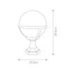 Lampa stojąca zewnętrzna Glenbeigh (GLENBEIGH-PED-PO) - Elstead Lighting