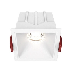 Lampa wpuszczana Alfa LED (DL043-01-10W4K-D-SQ-W) - Maytoni