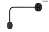 Lampa ścienna AXEL czarna (MSE1501100147) - Moosee