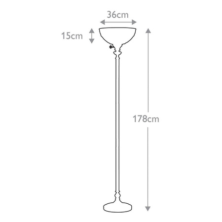Lampa podłogowa Kami (QZ-KAMI-UL) - Elstead Lighting