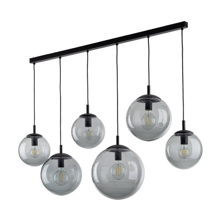 Lampa wisząca ESME GRAPHITE 6  LISTWA (5383) - TK Lighting