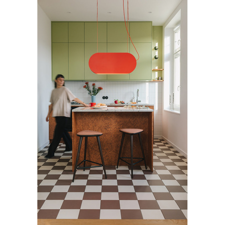 MALUMI A granatowa sufitowa lampa wisząca (MLA61313P2) - Ummo