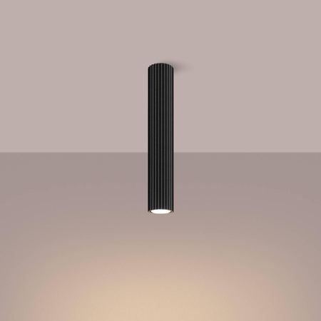 Plafon KARBON 40 czarny (SL.1571) - Sollux Lighting
