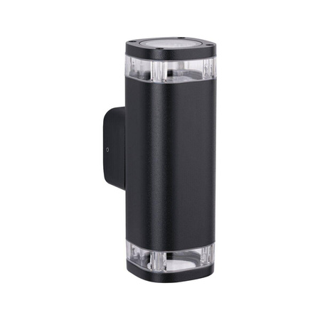 Oprawa elewacyjna COLUM GU10 max 2X20W IP44 odporna na wodę morską 230V antracyt aluminium (PL94719) - PAULMANN