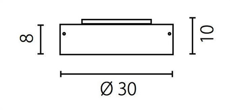Plafon mini LIMA opal błysk (67437 Ramko)