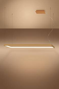 Lampa wisząca TUULA L złoty LED 3000K (TH.167) - Thoro Lighting