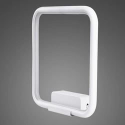 Kinkiet Ledowe Kwadraty No.1 3k biały (LA079/W_in_3k_white) - ALTAVOLA DESIGN