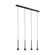 Lampa wisząca CORTADERAS czarna (97605 - EGLO) - żyrandol