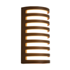 OUTDOOR SCONCE LIGHT LED 10W 3000K ALUMINIUM BROWN (E341 Zambelis) - Zambelis