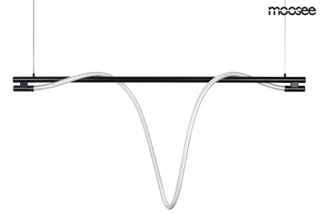 Nowoczesna lampa wisząca SERPIENTE 120  czarna (MSE1501100394) - Moosee
