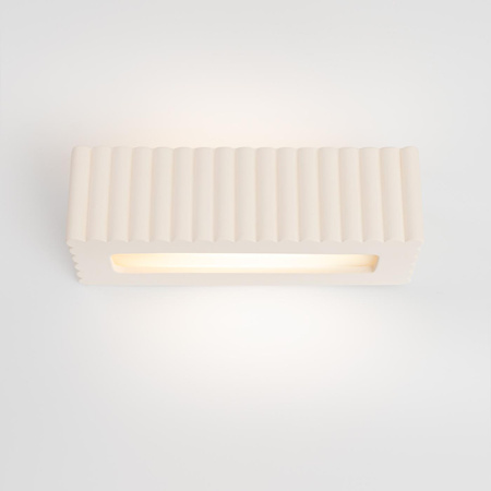 Kinkiet ceramiczny RIGATA biały (SL.1885) - Sollux Lighting