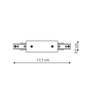 Zasilanie centralne 3F białe (LP-551/3F WH) - Light Prestige