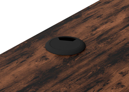 Biurko gamingowe regulowane elektrycznie Control+ 120 Drewno (LV0861) - LVN SYSTEM