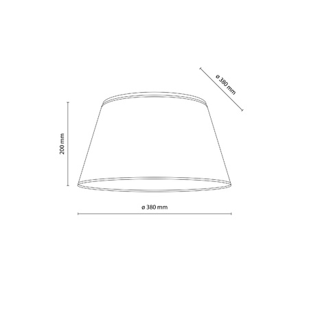 FORMO WHITE LAMPA SUFITOWA 4XE27  500 (11205) - TK Lighting