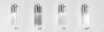 Kinkiet MODERN GLASS Tube LED Kol. Złoty 4000K WP (26522-M940-D9-00-19) - AqForm